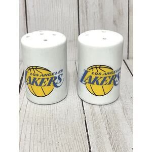 Los Angeles Lakers Ceramic Salt And Pepper Shaker Set